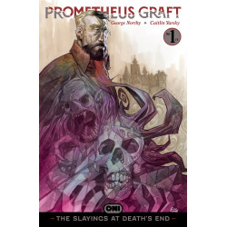 PROMETHEUS GRAFT: THE SLAYINGS AT DEATH'S END 1 COVER B ERIC POWELL VAR