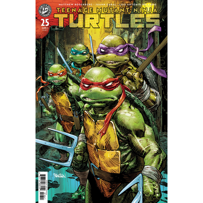 TEENAGE MUTANT NINJA TURTLES 25 VARIANT C (PANOSIAN)