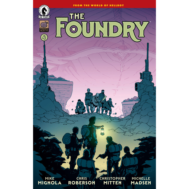 THE FOUNDRY 4 (CVR A) (CHRISTOPHER MITTEN)