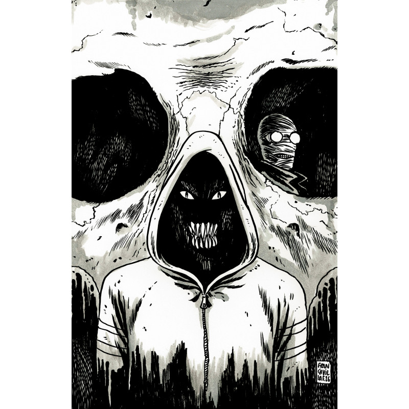 STUFF OF NIGHTMARES: THE HOODIE 1 D GLOW IN THE DARK VARIANT (FULL ART, GLOW IN THE DARK, FRANCAVILLA)