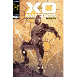 X-O MANOWAR: BLACK, WHITE & GOLD 3 COVER A (MERLI)