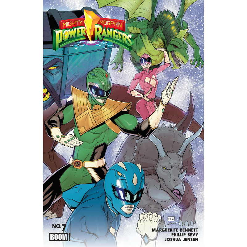 MIGHTY MORPHIN POWER RANGERS (2026) 7 B VARIANT (DRESSED, SEVY)