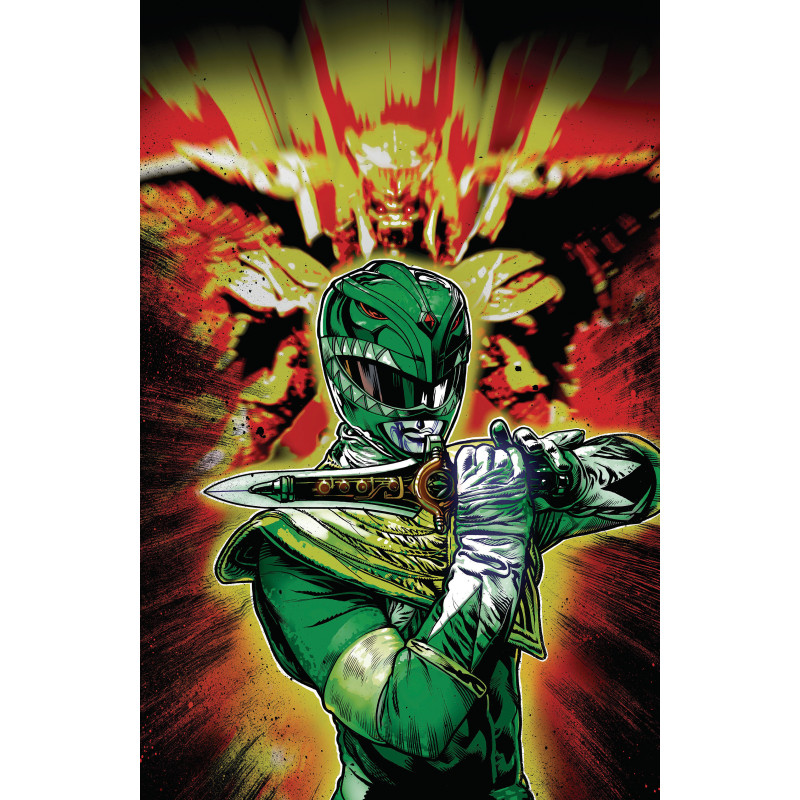 POWER RANGERS GREEN 5 D FOIL VARIANT (FULL ART, HARRIS)