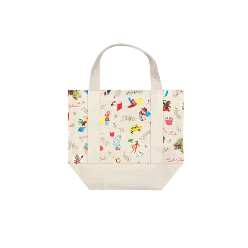 LITTLE GOLDEN BOOKS MINI MARKET TOTE BAG