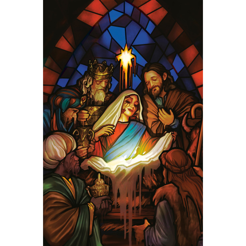 CHRISTMAS DARKNESS 1 G UNLIMITED VARIANT (FULL ART, PUEBLA)