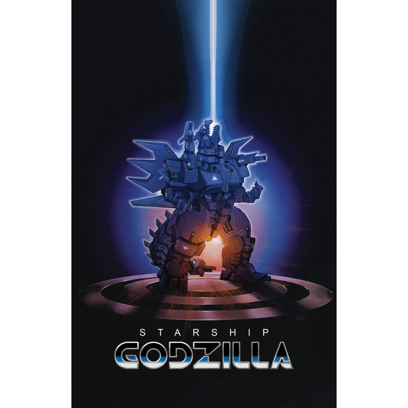 STARSHIP GODZILLA: INVASION X KAI-SEI ERA 4 VARIANT B (BEALS MOVIE HOMAGE COVER)