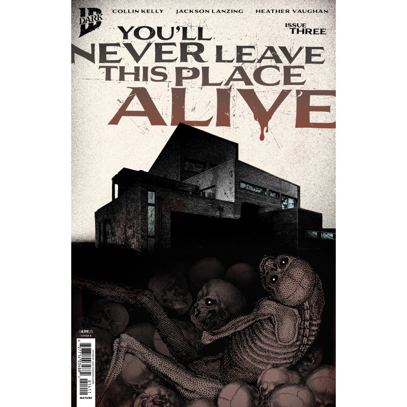 YOU'LL NEVER LEAVE THIS PLACE ALIVE 3 VARIANT B (ECKMAN-LAWN COVER SET)