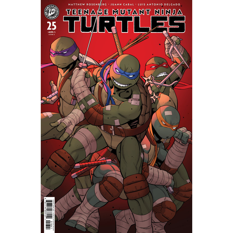 TEENAGE MUTANT NINJA TURTLES 25 COVER A (CABAL)