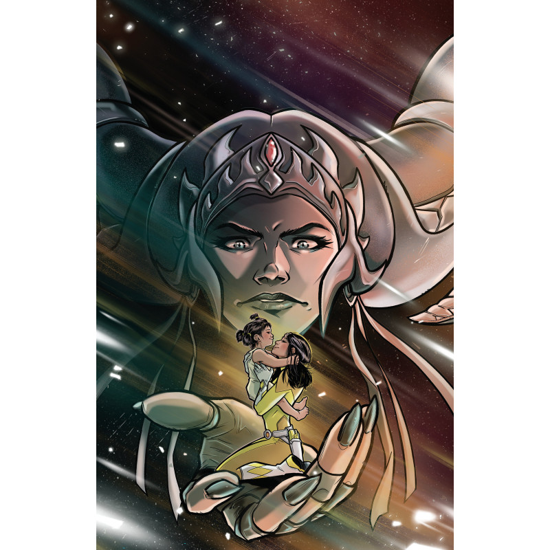 MIGHTY MORPHIN POWER RANGERS (2026) 7 E FOIL VARIANT (FULL ART, FOIL, DI GIANFELICE)