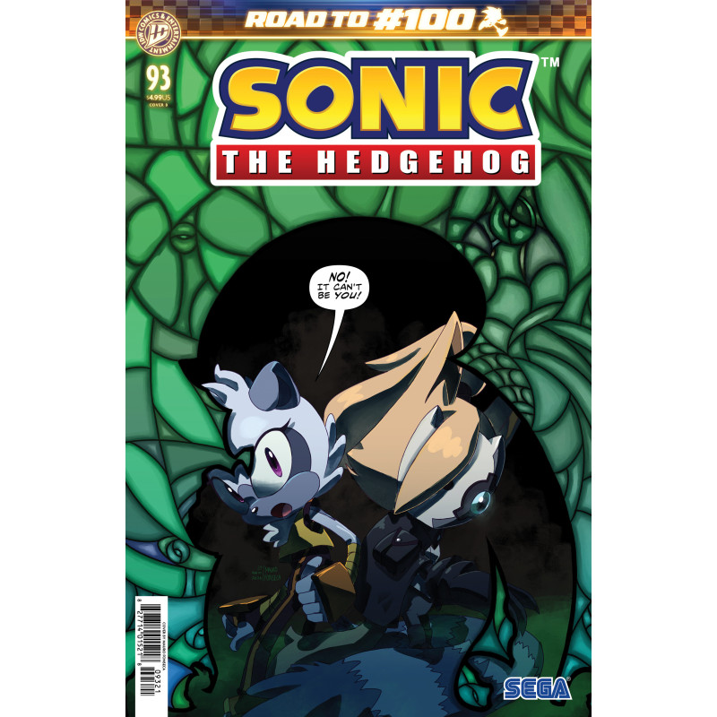 SONIC THE HEDGEHOG 93 VARIANT B (FONSECA)