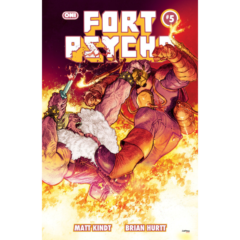 FORT PSYCHO 5 COVER B LEWIS LAROSA VAR