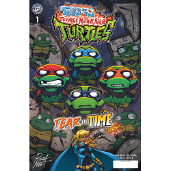 TALES OF THE TEENAGE MUTANT NINJA TURTLES: TEAR IN TIME 1 VARIANT B (PIZZA MERT)