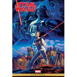 STAR WARS: THE ORIGINAL MARVEL YEARS OMNIBUS VOL. 2 GREG HILDEBRANDT COVER NEW PRINTING, DM ONLY
