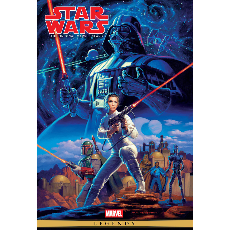 STAR WARS: THE ORIGINAL MARVEL YEARS OMNIBUS VOL. 2 GREG HILDEBRANDT COVER NEW PRINTING, DM ONLY
