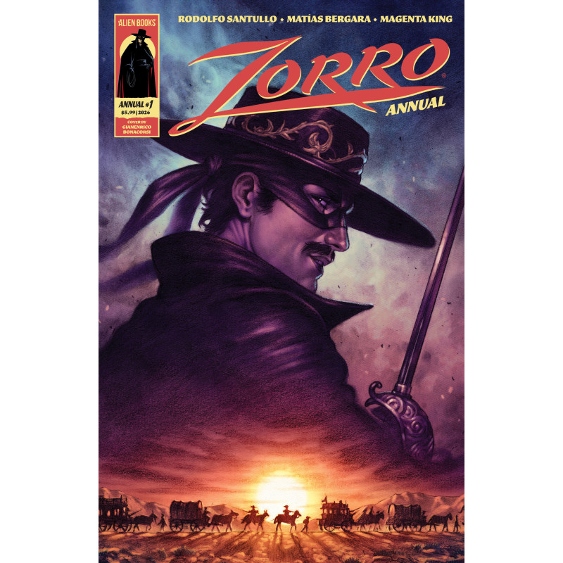 ZORRO ANNUAL 1 COVER A (BONACORSI)