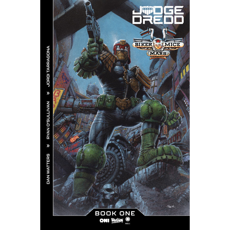 JUDGE DREDD/BIKER MICE FROM MARS 1 COVER A DAVID FINCH