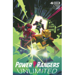 POWER RANGERS UNLIMITED 6 B VARIANT (DRESSED, CARLINI)