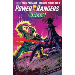 POWER RANGERS GREEN 5 B VARIANT (DRESSED, VARGAS)