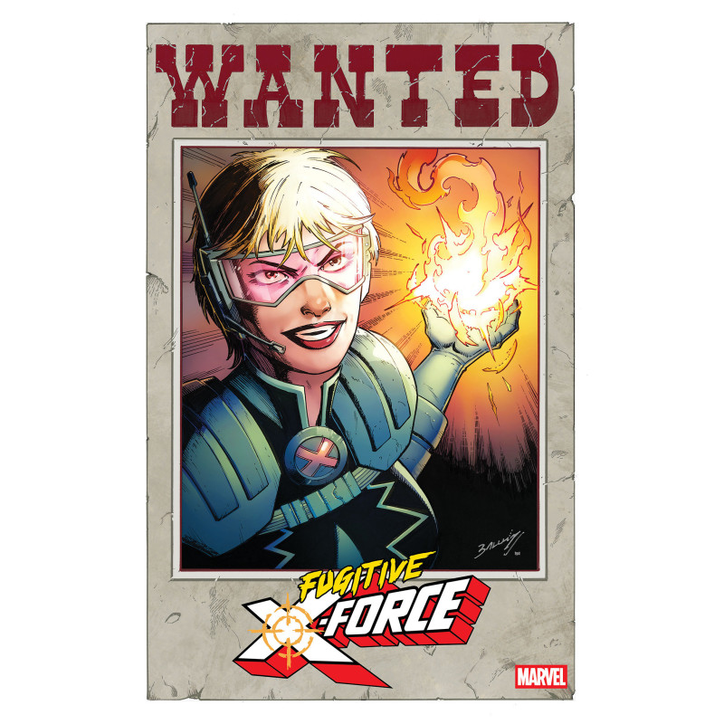 FUGITIVE X-FORCE 1 COVER B MARK BAGLEY WANTED VARIANT