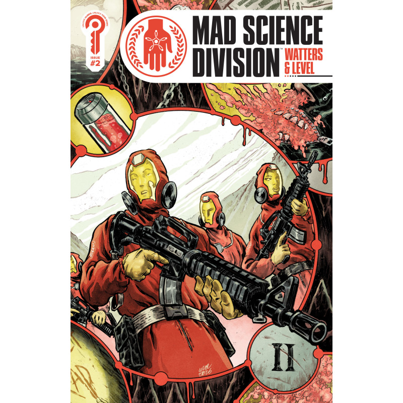 MAD SCIENCE DIVISION 2 COVER A BRIAN LEVEL