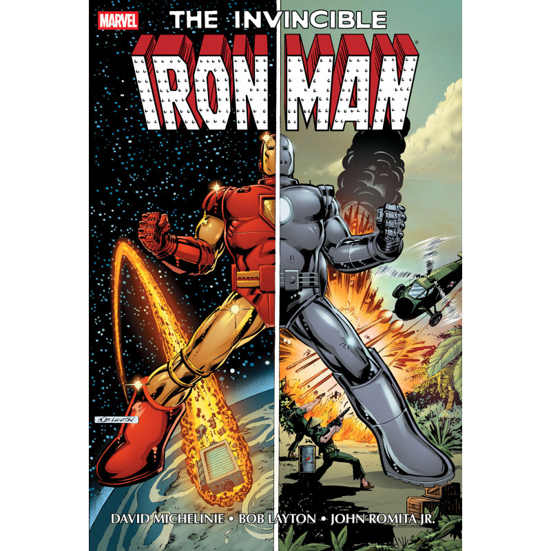 IRON MAN BY MICHELINIE, LAYTON & ROMITA JR. OMNIBUS VOL. 1 BOB LAYTON COVER NEW PRINTING, DM ONLY