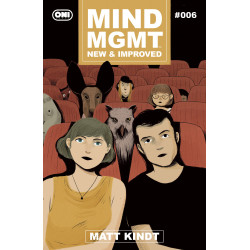 MIND MGMT NEW & IMPROVED 6 COVER B LAURA PÃ©REZ VAR