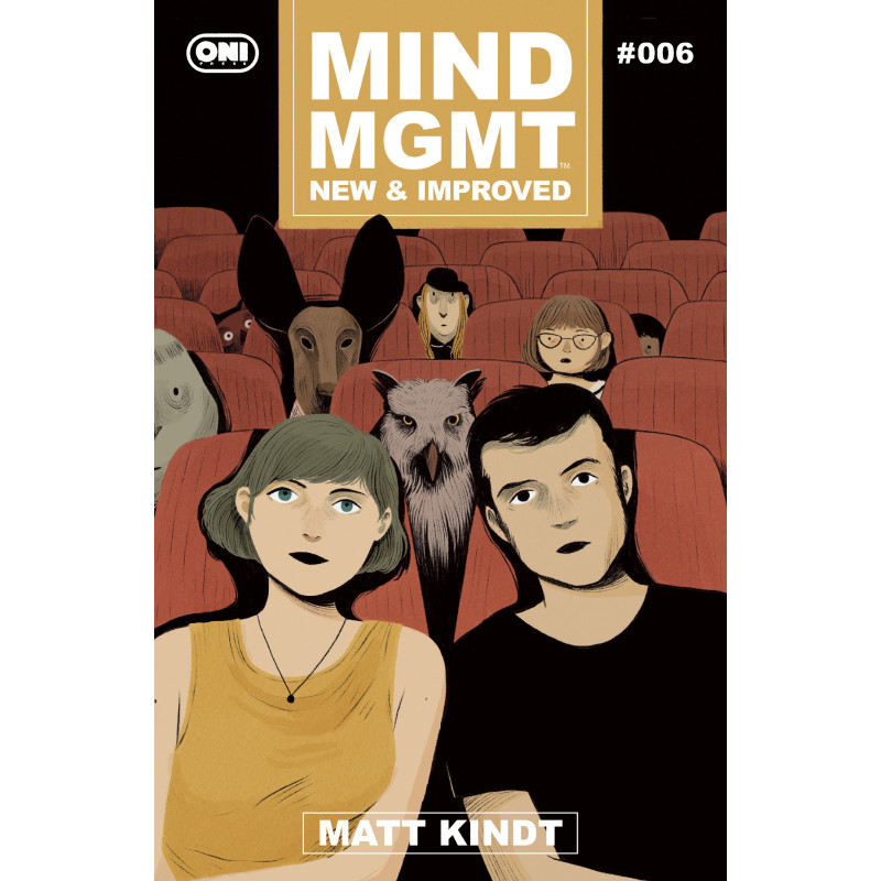 MIND MGMT NEW & IMPROVED 6 COVER B LAURA PÃ©REZ VAR