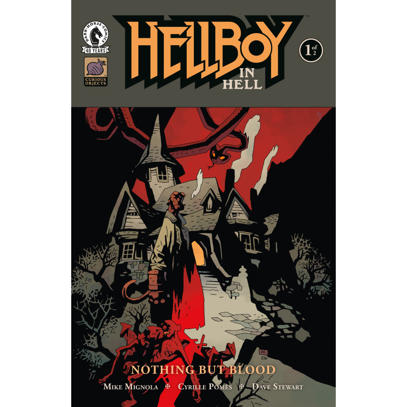 HELLBOY IN HELL: NOTHING BUT BLOOD 1 (CVR B) (MIKE MIGNOLA)