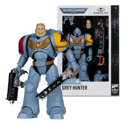 GREY HUNTER SPACE WOLVES WARHAMMER 40K FIGURINE 18 CM