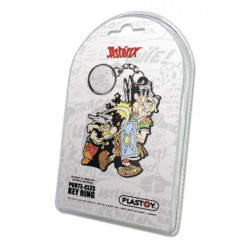 ASTERIX LE GAULOIS PAFF LE ROMAIN PORTE CLE ASTERIX ET OBELIX 7CM