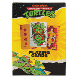 TORTUES NINJA JEUX DE 52 CARTES A JOUER