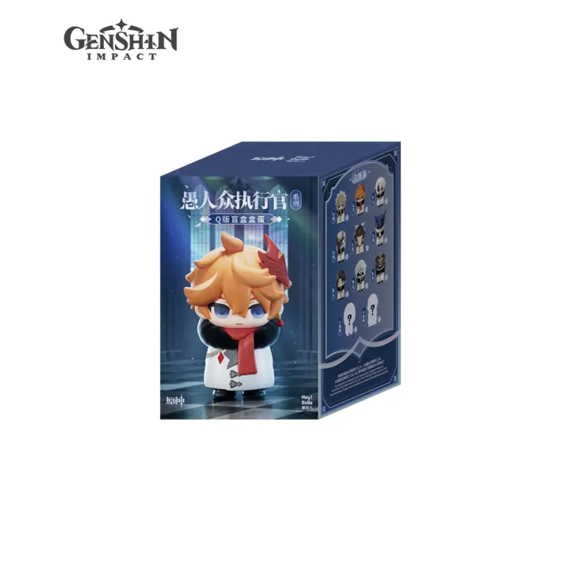 GENSHIN IMPACT MINI PVC FIGURES FATUI HARBINGERS CHIBI DESIGN BLIND BOX FIGURE