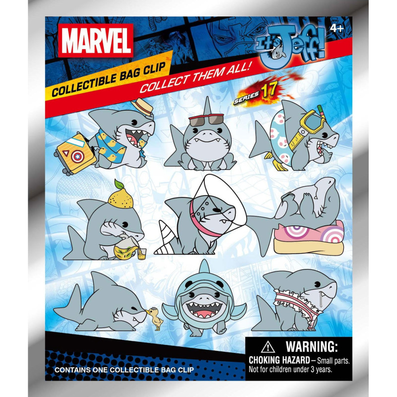 JEFF THE LANDSHARK MARVEL RIVALS POSTES CLES SAC A DOS 3D SERIE 11