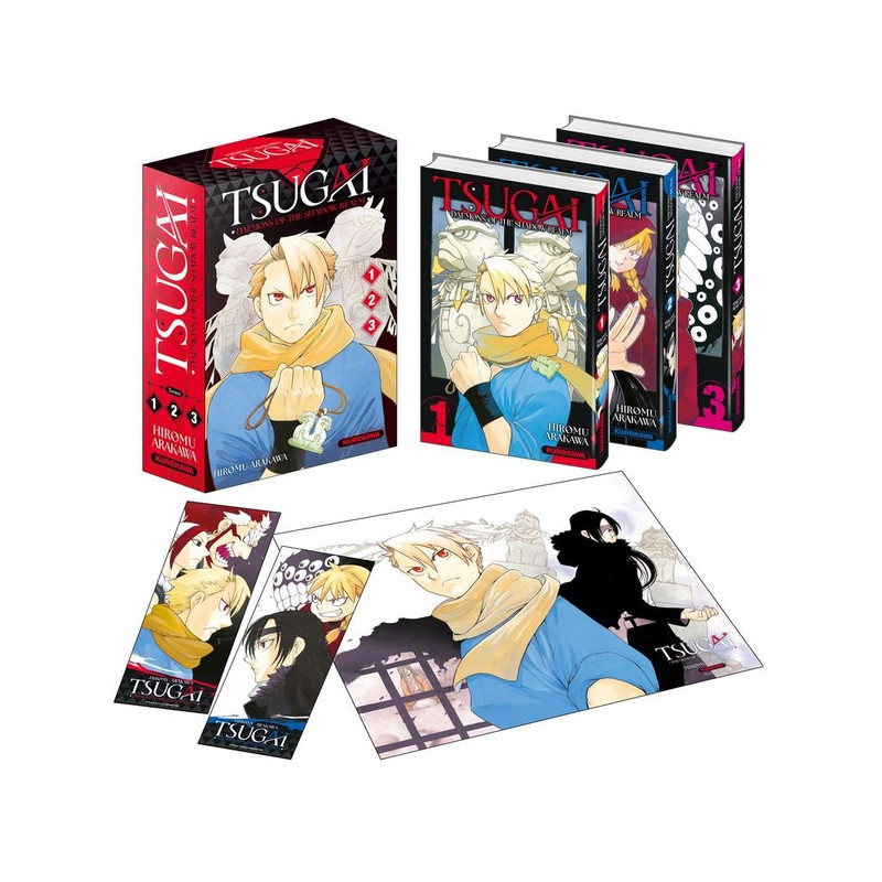 COFFRET TSUGAI DAEMONS OF THE SHADOW REALM TOMES 1 2 3