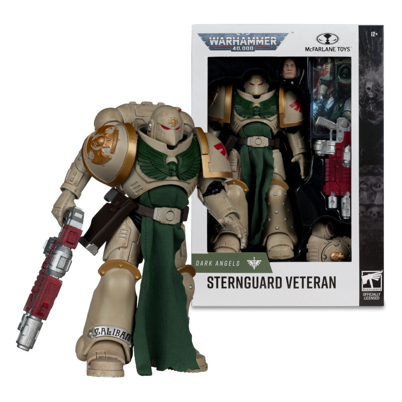 DARK ANGELS STERNGUARD VETERAN WARHAMMER 40K FIGURINE 18 CM