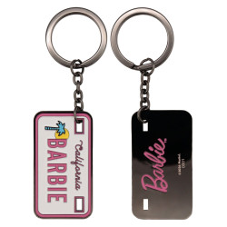 BARBIE PLAQUE D IMMATRICULATION PORTES-CLES EDITION LIMITEE