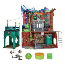NINJA TURTLES TEENAGE YEARS PLAYSET TMNT SEWER LAIR NEW VERSION