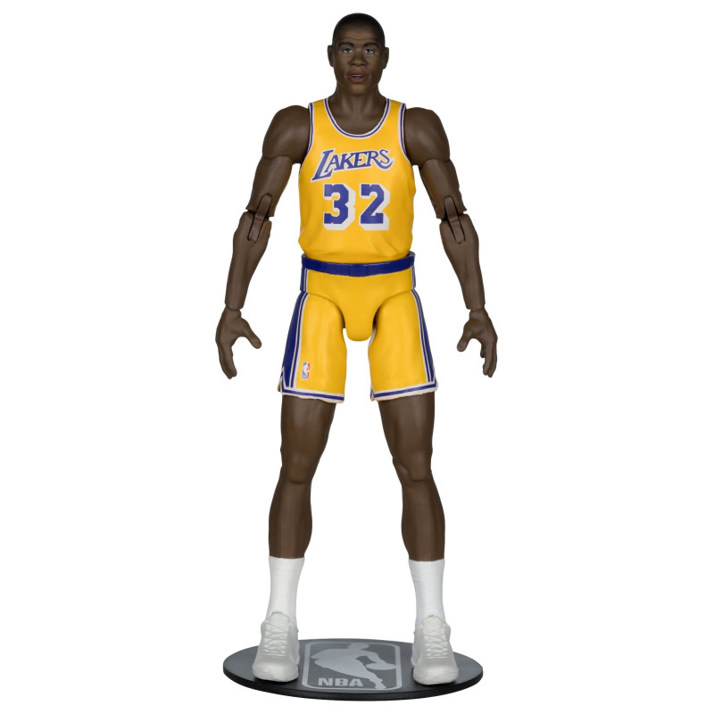 EARVIN MAGIC JOHNSON NBA LEGENDS LOS ANGELES LAKERS SERIES FIGURINE 15 CM