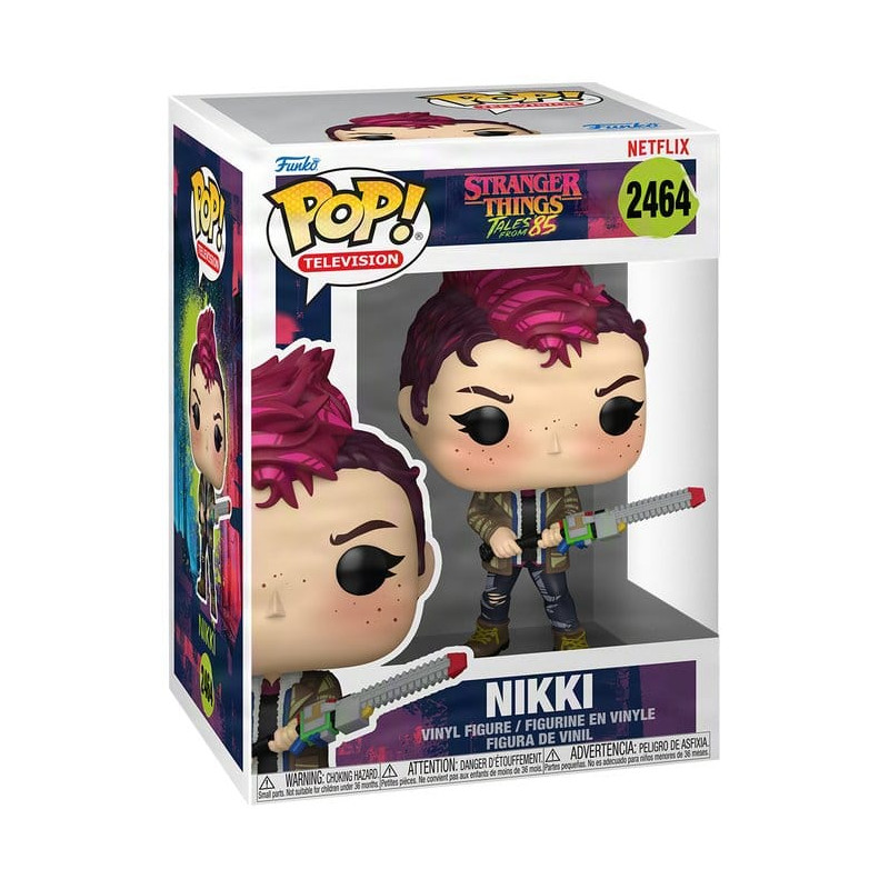 NIKKI STRANGER THINGS TALES FROM 87 POP TELEVISION VINYL FIGURINE 9 CM