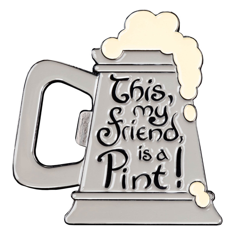 AIMANT THIS MY FRIEND IS A PINT LE SEIGNEUR DES ANNEAUX 7 CM