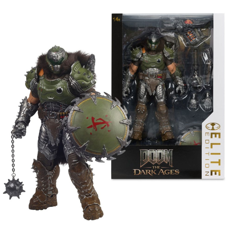DOOM SLAYER ELITE EDITION DOOM THE DARK AGES FIGURINE 18 CM