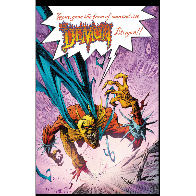 DEMON 1 CVR G INC 1:25 JOHN MCCREA CARD STOCK VAR