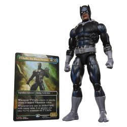 BLACK PANTHER MARVEL LEGENDS MTG FIGURINE 15 CM
