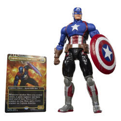 CAPTAIN AMERICA AVENGERS TWILIGHT MARVEL LEGENDS MTG FIGURINE 15 CM