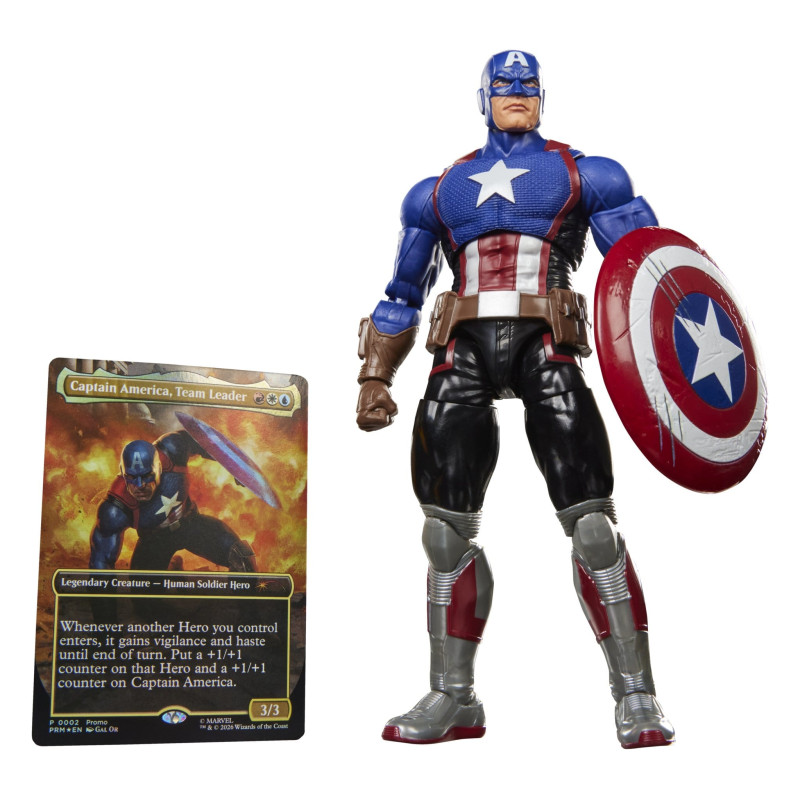 CAPTAIN AMERICA AVENGERS TWILIGHT MARVEL LEGENDS MTG FIGURINE 15 CM