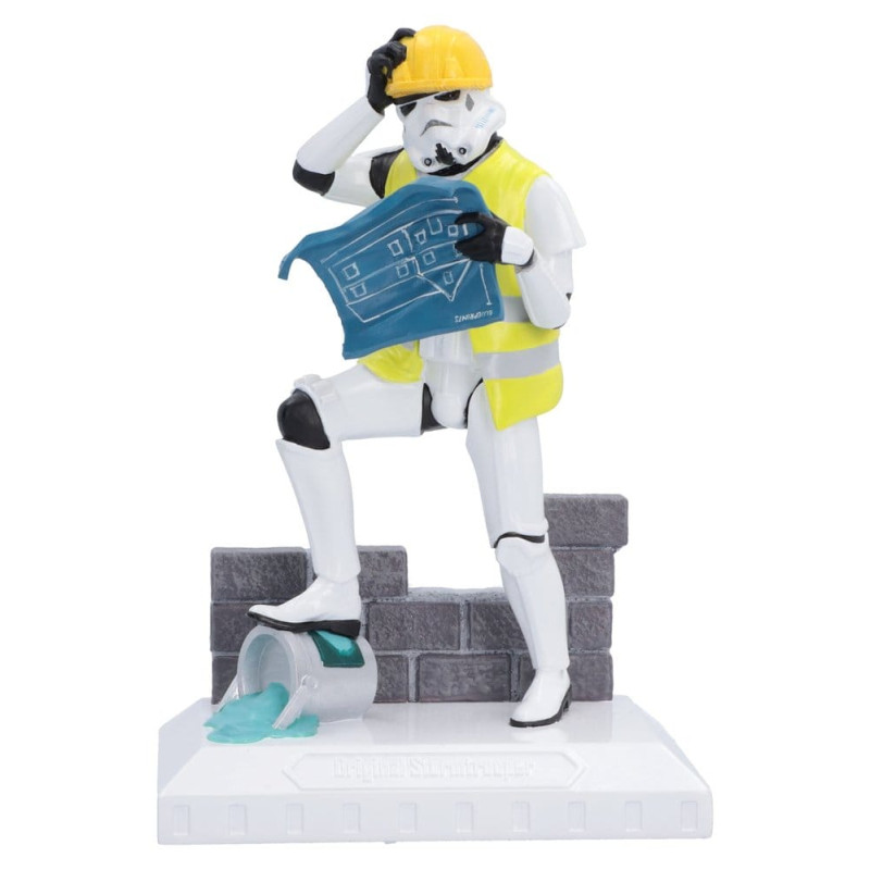 HIT A BRICK WALL ORIGINAL STORMTROOPER STATUETTE 18 CM