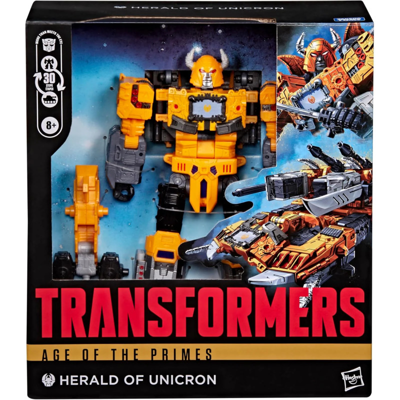 HERALD OF UNICRON LEADER CLASS TRANSFORMERS AGE OF THE PRIMES FIGURINE 15 CM
