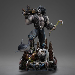 LOBO UNLEASHED DC COMICS STATUETTE 1 10 ART SCALE 24 CM