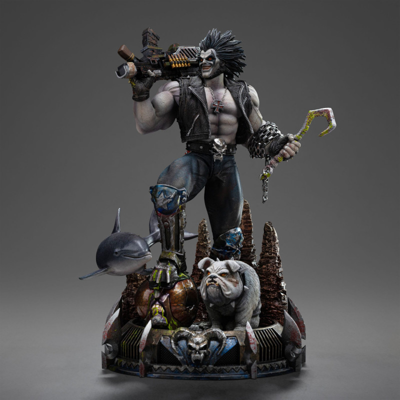 LOBO UNLEASHED DC COMICS STATUETTE 1 10 ART SCALE 24 CM