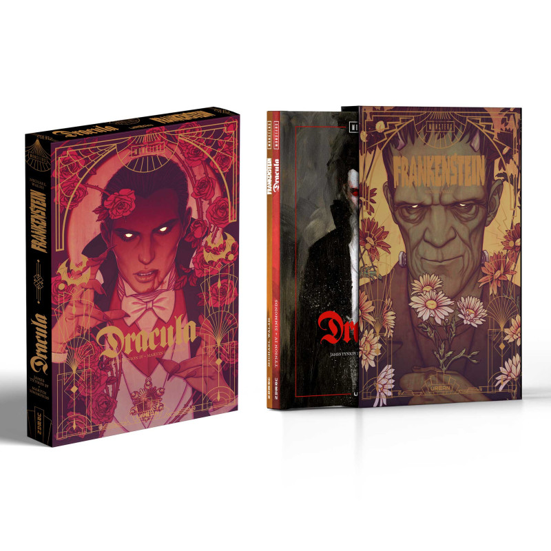 FOURREAU UNIVERSAL MONSTERS DRACULA FRANKENSTEIN
